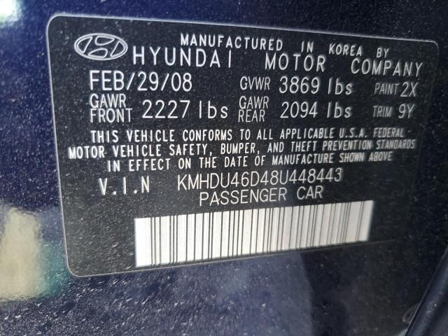 2008 Hyundai Elantra GLS