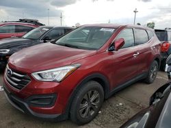 Salvage cars for sale at Moraine, OH auction: 2015 Hyundai Santa FE Sport
