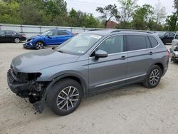 Salvage cars for sale at Hampton, VA auction: 2020 Volkswagen Tiguan SE