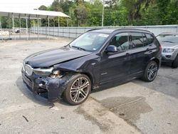 Vehiculos salvage en venta de Copart Savannah, GA: 2017 BMW X3 SDRIVE28I