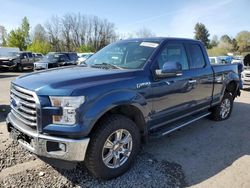 Salvage cars for sale at Portland, OR auction: 2016 Ford F150 Super Cab