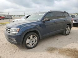 Salvage cars for sale from Copart Houston, TX: 2019 Volkswagen Atlas SE