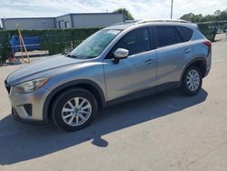 Salvage cars for sale from Copart Orlando, FL: 2015 Mazda CX-5 Touring