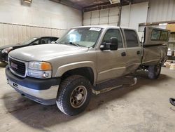 Salvage SUVs for sale at auction: 2002 GMC Sierra K2500 Heavy Duty