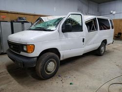 Ford salvage cars for sale: 2005 Ford Econoline E350 Super Duty Wagon