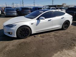 Salvage cars for sale at Los Angeles, CA auction: 2017 Tesla Model S