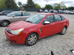 Salvage cars for sale at Madisonville, TN auction: 2008 Ford Focus SE