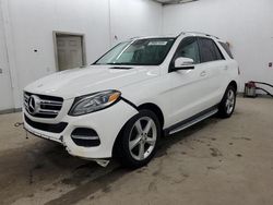 Salvage cars for sale at Madisonville, TN auction: 2016 Mercedes-Benz GLE 350