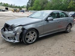 Salvage cars for sale at Knightdale, NC auction: 2010 Mercedes-Benz E 350