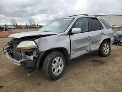 Salvage cars for sale from Copart Rocky View County, AB: 2002 Acura MDX Touring