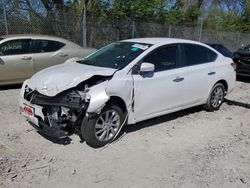 Salvage cars for sale at Cicero, IN auction: 2015 Nissan Sentra S