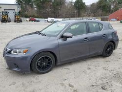 Salvage cars for sale at Mendon, MA auction: 2014 Lexus CT 200