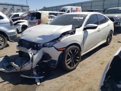 Salvage cars for sale at Albuquerque, NM auction: 2018 Honda Civic LX