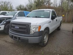 Salvage cars for sale at Woodhaven, MI auction: 2015 Ford F150