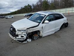 Salvage cars for sale at Brookhaven, NY auction: 2018 Audi Q3 Premium