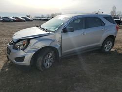 Vehiculos salvage en venta de Copart Davison, MI: 2016 Chevrolet Equinox LS