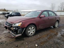 Salvage cars for sale from Copart Columbia Station, OH: 2008 Hyundai Sonata GLS