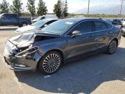 Salvage cars for sale from Copart Rancho Cucamonga, CA: 2017 Ford Fusion Titanium Phev