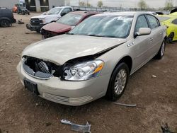 Salvage cars for sale at Elgin, IL auction: 2007 Buick Lucerne CX