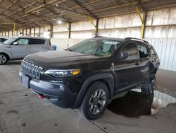 Jeep Cherokee Trailhawk salvage cars for sale: 2019 Jeep Cherokee Trailhawk