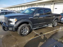 Ford f150 Supercrew salvage cars for sale: 2017 Ford F150 Supercrew