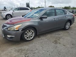 Salvage cars for sale at Miami, FL auction: 2014 Nissan Altima 2.5