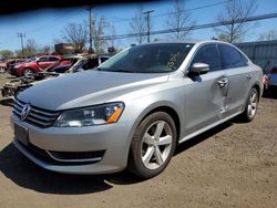Salvage cars for sale at New Britain, CT auction: 2013 Volkswagen Passat SE