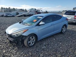 Salvage cars for sale at Windham, ME auction: 2012 Hyundai Elantra GLS