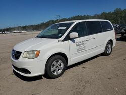 Salvage cars for sale at Greenwell Springs, LA auction: 2012 Dodge Grand Caravan SXT