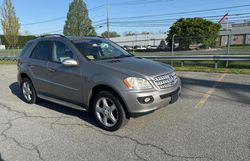 Mercedes-Benz ML 350 salvage cars for sale: 2008 Mercedes-Benz ML 350