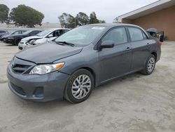 Salvage cars for sale from Copart Hayward, CA: 2012 Toyota Corolla Base