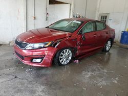Salvage cars for sale at Madisonville, TN auction: 2014 KIA Optima EX