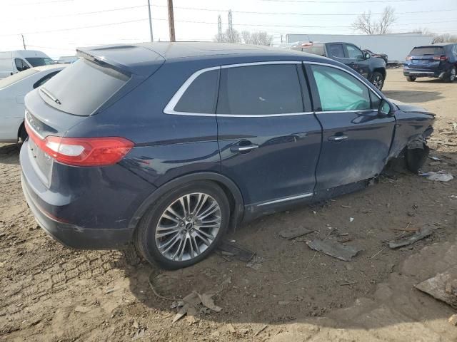 2018 Lincoln MKX Reserve