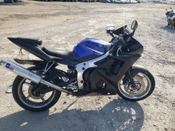Salvage cars for sale from Copart Riverview, FL: 2003 Yamaha YZFR6 L