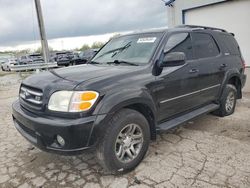Salvage trucks for sale at Chicago Heights, IL auction: 2003 Toyota Sequoia Limited