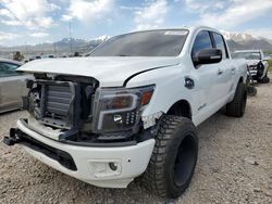 Salvage cars for sale at Magna, UT auction: 2017 Nissan Titan SV