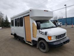Salvage cars for sale from Copart Anchorage, AK: 2006 Ford Econoline E450 Super Duty Cutaway Van