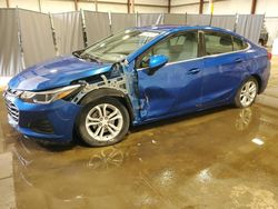 Salvage cars for sale at Pennsburg, PA auction: 2019 Chevrolet Cruze LT