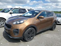 Salvage cars for sale at Cahokia Heights, IL auction: 2017 KIA Sportage LX