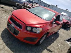 Salvage cars for sale at Vallejo, CA auction: 2012 Chevrolet Sonic LS