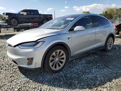 Salvage cars for sale at Mebane, NC auction: 2018 Tesla Model X