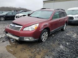 Salvage cars for sale from Copart Windsor, NJ: 2011 Subaru Outback 2.5I Limited