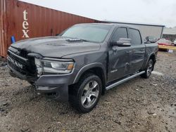 Carros salvage a la venta en subasta: 2019 Dodge 1500 Laramie