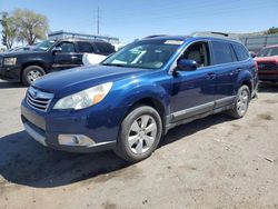 Salvage cars for sale from Copart Albuquerque, NM: 2011 Subaru Outback 2.5I Limited
