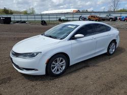 Salvage cars for sale at Columbia Station, OH auction: 2016 Chrysler 200 Limited