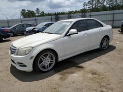 Salvage cars for sale at Harleyville, SC auction: 2008 Mercedes-Benz C300