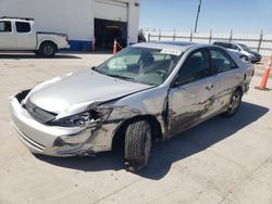 Toyota Camry LE Vehiculos salvage en venta: 2002 Toyota Camry LE