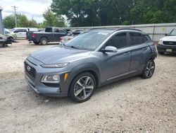 Salvage cars for sale at Midway, FL auction: 2018 Hyundai Kona Limited