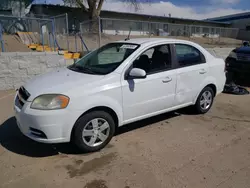 Salvage cars for sale from Copart Albuquerque, NM: 2011 Chevrolet Aveo LS