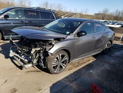 Nissan Sentra SR salvage cars for sale: 2021 Nissan Sentra SR